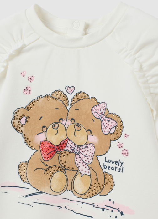 OVS Kids Свитшот Для Девочек White Alyssum 9-36 Месяцев [3]