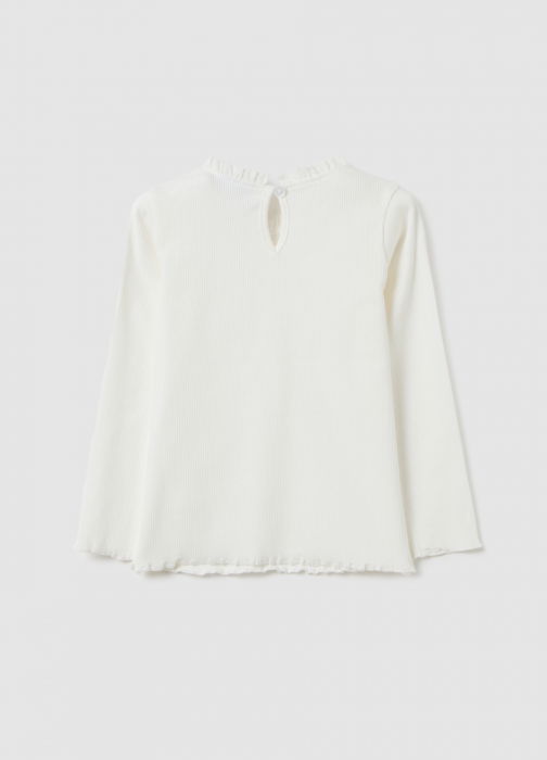 OVS Kids Bluza White Alyssum Fete 9-36 Luni [2]