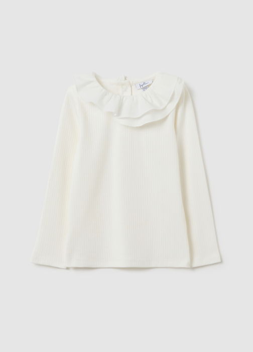 OVS Kids Bluza White Alyssum Fete 9-36 Luni [1]