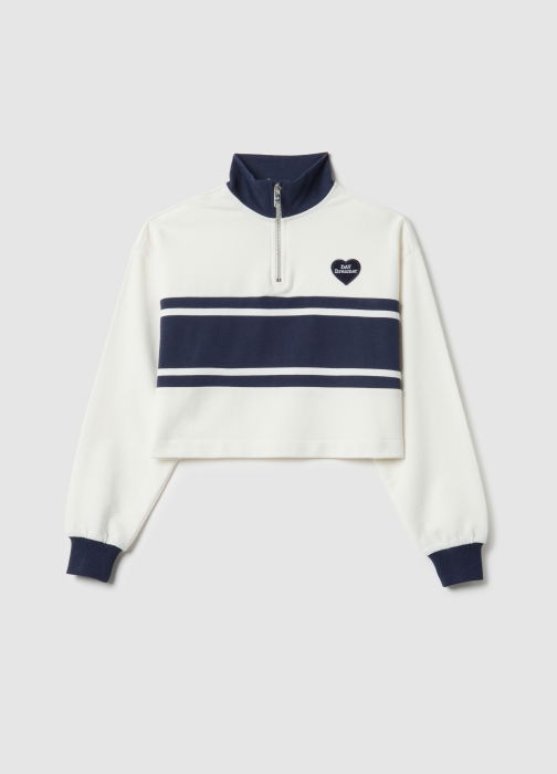 OVS Kids Свитшот Для Девочек White/Blue  10-15 Лет [4]