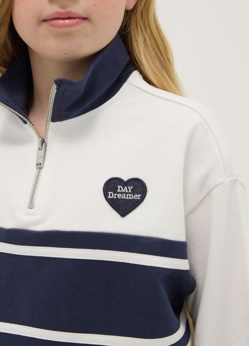 OVS Kids Свитшот Для Девочек White/Blue  10-15 Лет [3]