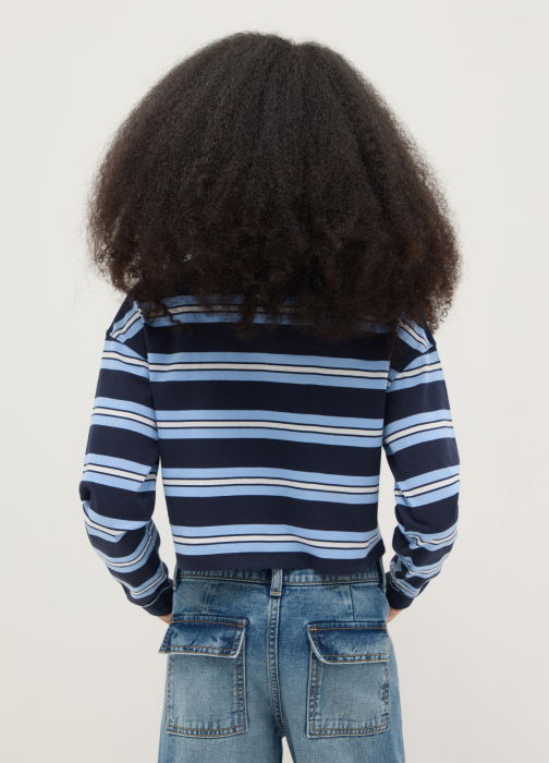 OVS Kids Bluza White-Striped Blue Fete 10-15 Ani [2]