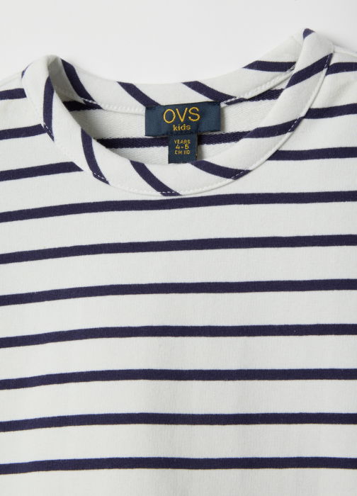 OVS Kids Bluza White-Striped Blue Fete 3-10 Ani [4]