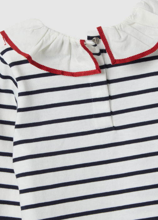 OVS Kids Свитшот Для Девочек White-Striped Blue 9-36 Месяцев [4]