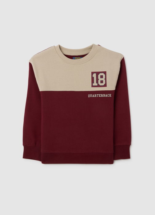 OVS Kids Bluza Cu Fleece Zinfandel Baieti 3-10 Ani [1]