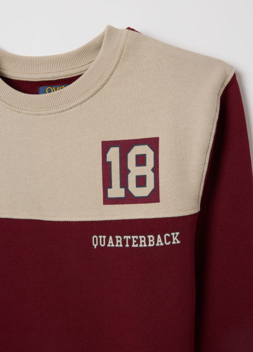 OVS Kids Bluza Cu Fleece Zinfandel Baieti 3-10 Ani [3]