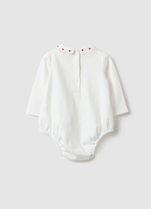 OVS Kids Body Maneca Lunga Alb Baieti 0-9 Luni [2]