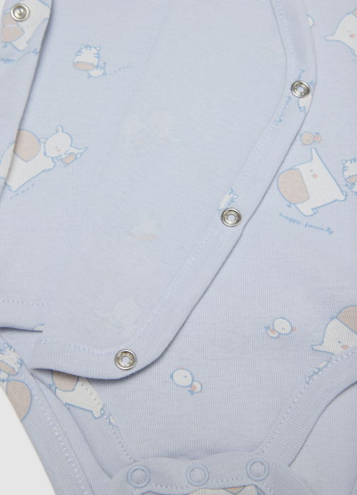 OVS Kids Боди С Коротким Рукавом Для Мальчиков Arctic Ice 0-9 Месяцев [3]