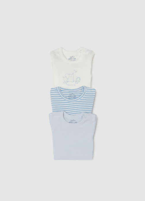 OVS Kids Боди С Коротким Рукавом Для Мальчиков Arctic Ice 0-9 Месяцев [4]