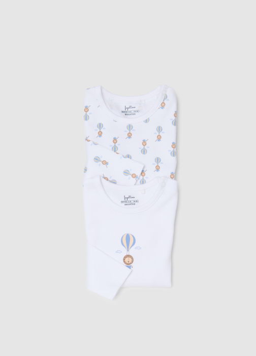 OVS Kids Боди С Коротким Рукавом Для Мальчиков Bright White 0-9 Месяцев [3]