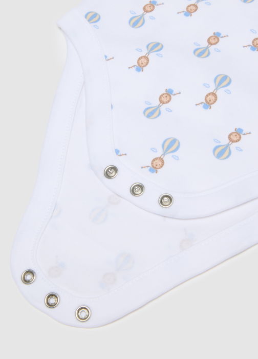 OVS Kids Боди С Коротким Рукавом Для Мальчиков Bright White 0-9 Месяцев [4]