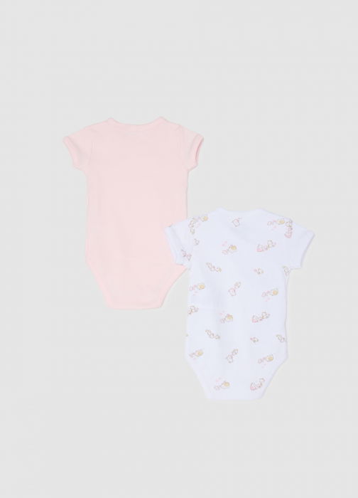 OVS Kids Боди С Коротким Рукавом Для Девочек Bright White 0-9 Месяцев [2]