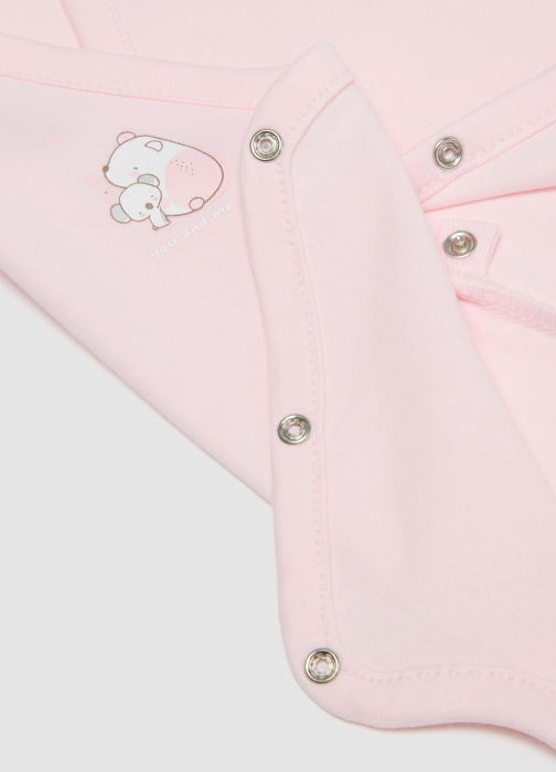 OVS Kids Боди С Коротким Рукавом Для Девочек Bright White 0-9 Месяцев [4]