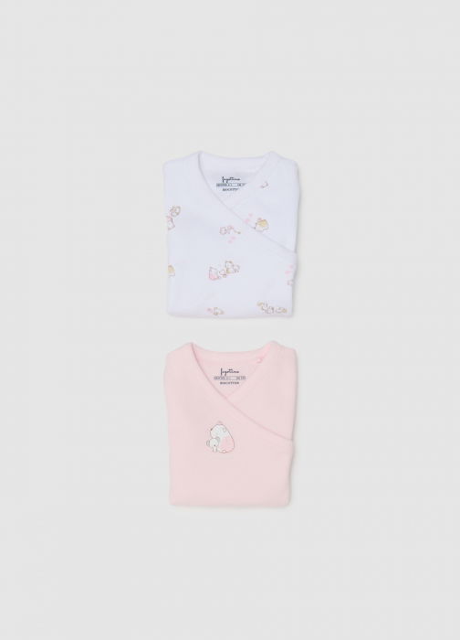 OVS Kids Боди С Коротким Рукавом Для Девочек Bright White 0-9 Месяцев [3]