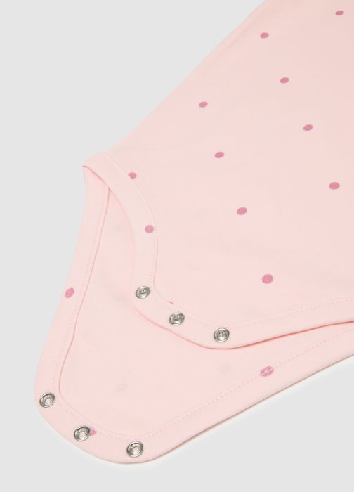 OVS Kids Body Maneca Scurta Desert Rose Fete 0-9 Luni [3]