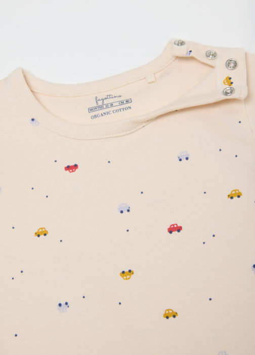 OVS Kids Body Maneca Scurta Halogen Blue Baieti 0-9 Luni [3]