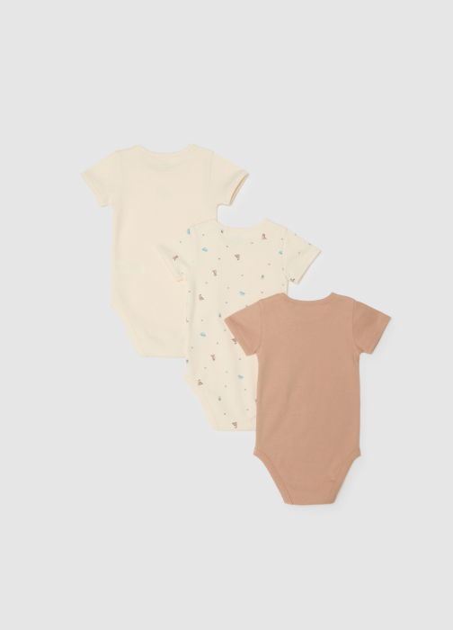 OVS Kids Боди С Коротким Рукавом Для Мальчиков Nougat 0-9 Месяцев [2]