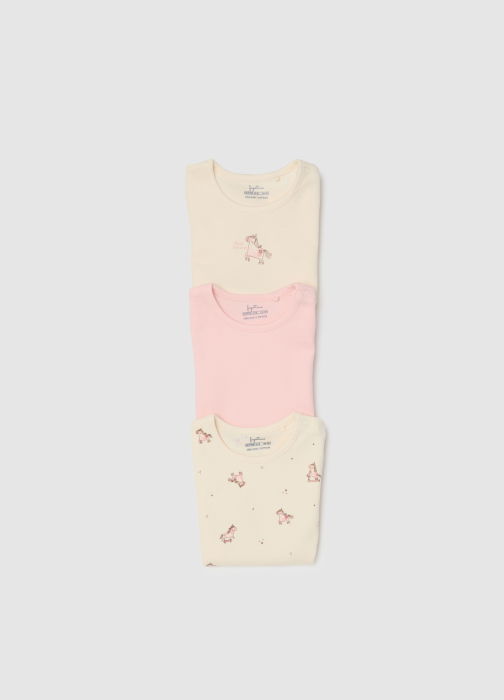 OVS Kids Боди С Коротким Рукавом Для Девочек Rose Quartz 0-9 Месяцев [4]