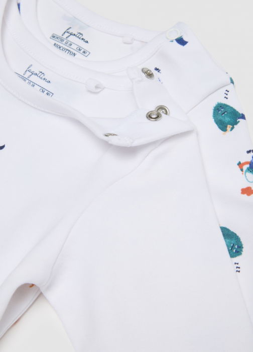 OVS Kids Боди С Коротким Рукавом Для Мальчиков Snow White 0-9 Месяцев [4]