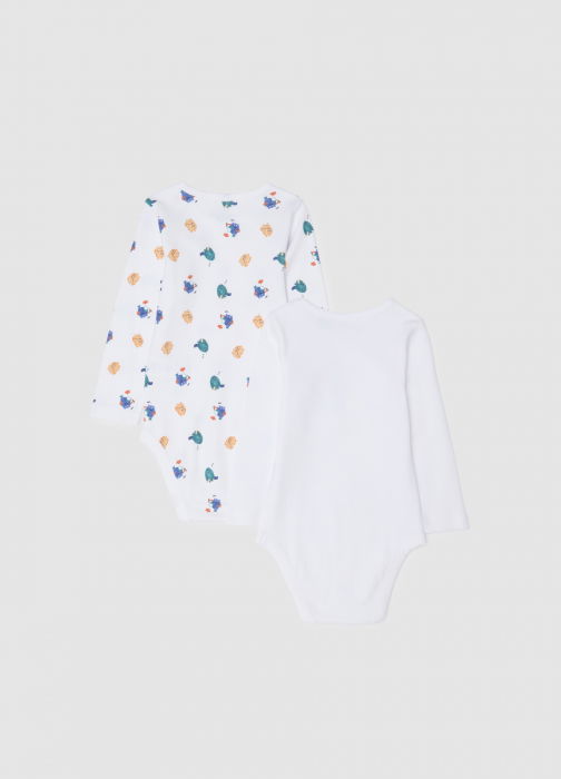 OVS Kids Боди С Коротким Рукавом Для Мальчиков Snow White 0-9 Месяцев [2]