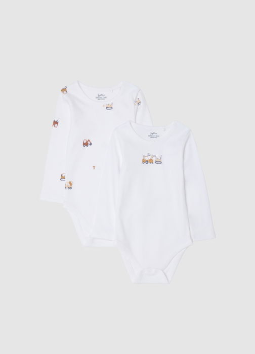 OVS Kids Боди С Коротким Рукавом Для Мальчиков Snow White 0-9 Месяцев [1]