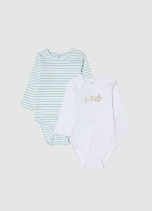 OVS Kids Body Maneca Scurta Snow White Baieti 0-9 Luni [1]