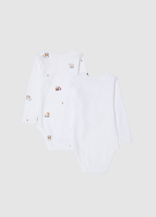 OVS Kids Боди С Коротким Рукавом Для Мальчиков Snow White 0-9 Месяцев [2]