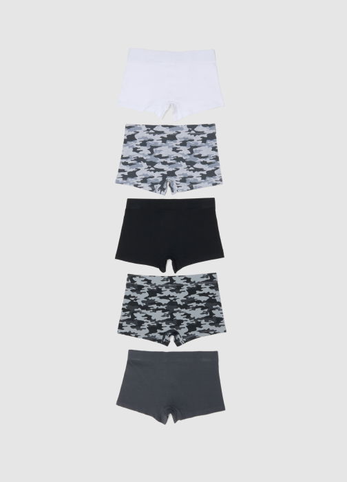 Boxeri Negri/Albi Baieti 3-10 Ani [2]