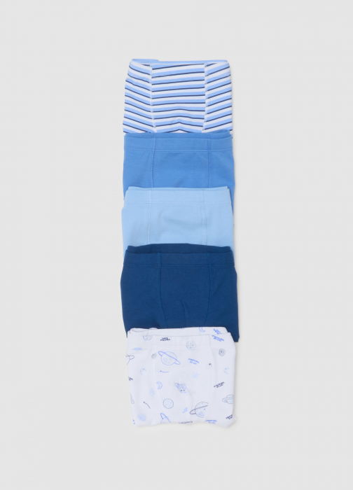 OVS Kids Boxeri White/Blue  Baieti 3-10 Ani [3]