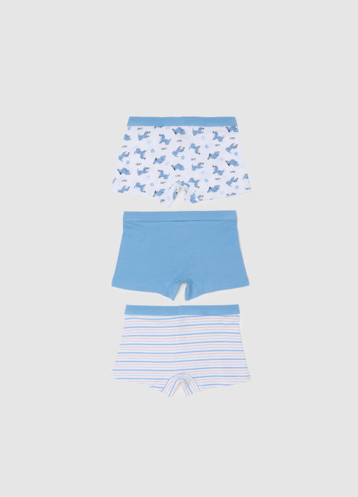 OVS Kids Боксеры Для Мальчиков White/Lt Blue 3-10 Лет [2]