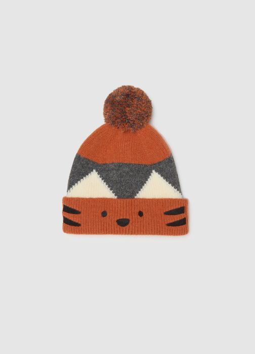 OVS Kids Шапка Для Мальчиков Серая/Оранжевая 3-10 Лет [1]