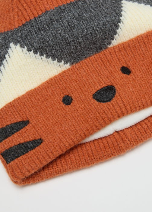 OVS Kids Шапка Для Мальчиков Серая/Оранжевая 3-10 Лет [3]