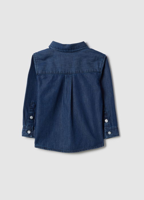 OVS Kids Джинсовая Рубашка Для Мальчиков Dark Blue 9-36 Месяцев [2]