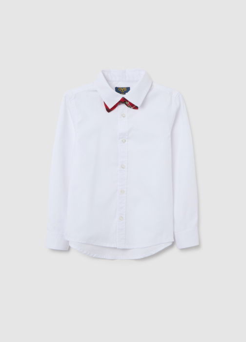 OVS Kids Рубашка С Длинным Рукавом Для Мальчиков Bright White 3-10 Лет [1]