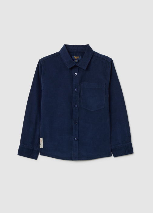 OVS Kids Рубашка С Длинным Рукавом Для Мальчиков Dress Blues 3-10 Лет [1]
