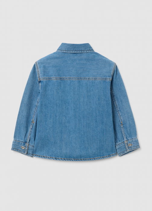 OVS Kids Camasa Maneca Lunga Indigo Baieti 9-36 Luni [2]