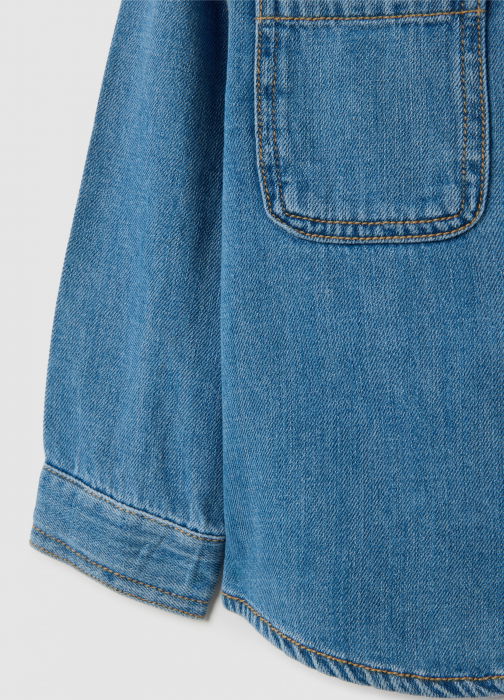 OVS Kids Camasa Maneca Lunga Indigo Baieti 9-36 Luni [4]