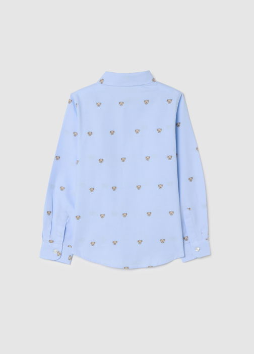 OVS Kids Camasa Maneca Lunga Light Blue Baieti 3-10 Ani [2]