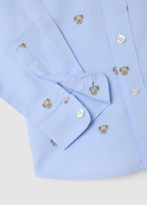 OVS Kids Camasa Maneca Lunga Light Blue Baieti 3-10 Ani [3]