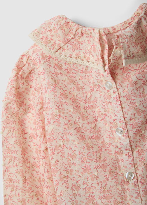 Camasa Maneca Lunga Multicolora Fete 9-36 Luni [4]