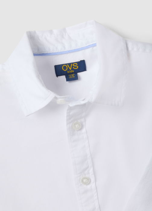 OVS Kids Camasa Maneca Lunga Optical White Baieti 3-10 Ani [3]