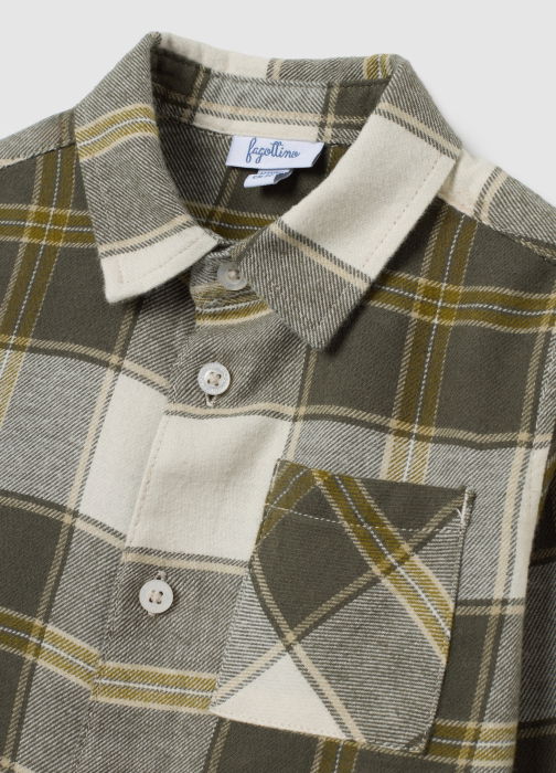 OVS Kids Рубашка С Длинным Рукавом Для Мальчиков Зелёная 9-36 Месяцев [3]