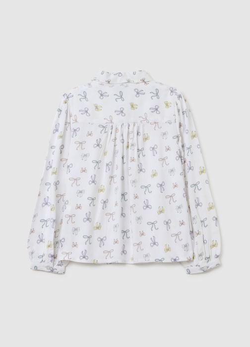 OVS Kids Camasa Maneca Lunga White Alyssum Fete 3-10 Ani [2]