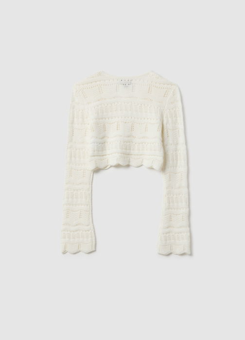 OVS Kids Cardigan Blanc De Blanc Fete 10-15 Ani [2]