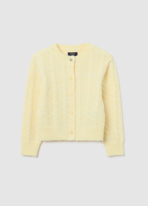 OVS Kids Cardigan Pastel Yellow Fete 3-10 Ani [1]