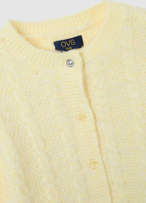 OVS Kids Cardigan Pastel Yellow Fete 3-10 Ani [3]