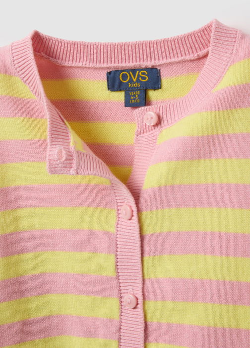 OVS Kids Cardigan Pink-Striped Yellow Fete 3-10 Ani [3]