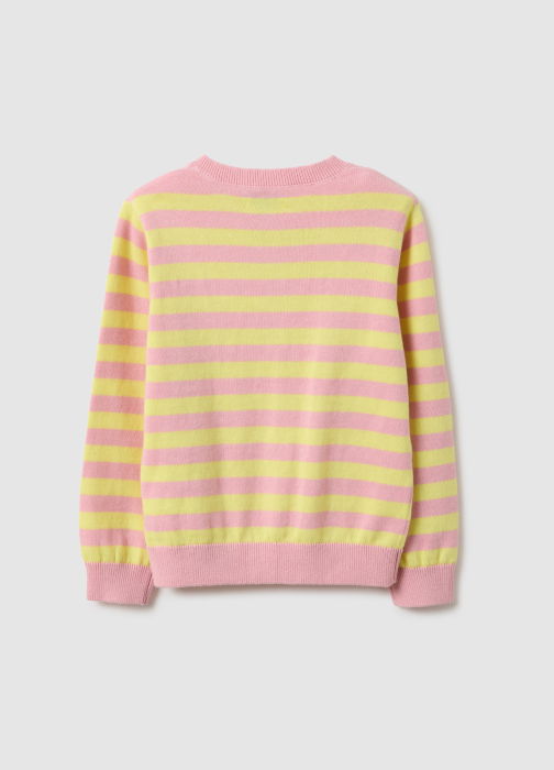 OVS Kids Cardigan Pink-Striped Yellow Fete 3-10 Ani [2]