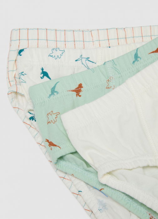 OVS Kids Chiloti Alb/Verde Baieti 3-10 Ani [4]