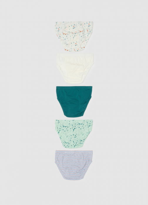 OVS Kids Chiloti Alb/Verde Baieti 3-10 Ani [2]